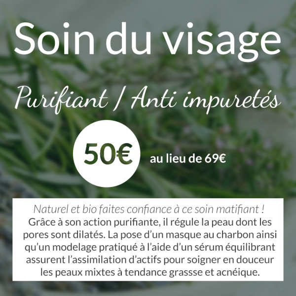 Soin du visage en promotion
